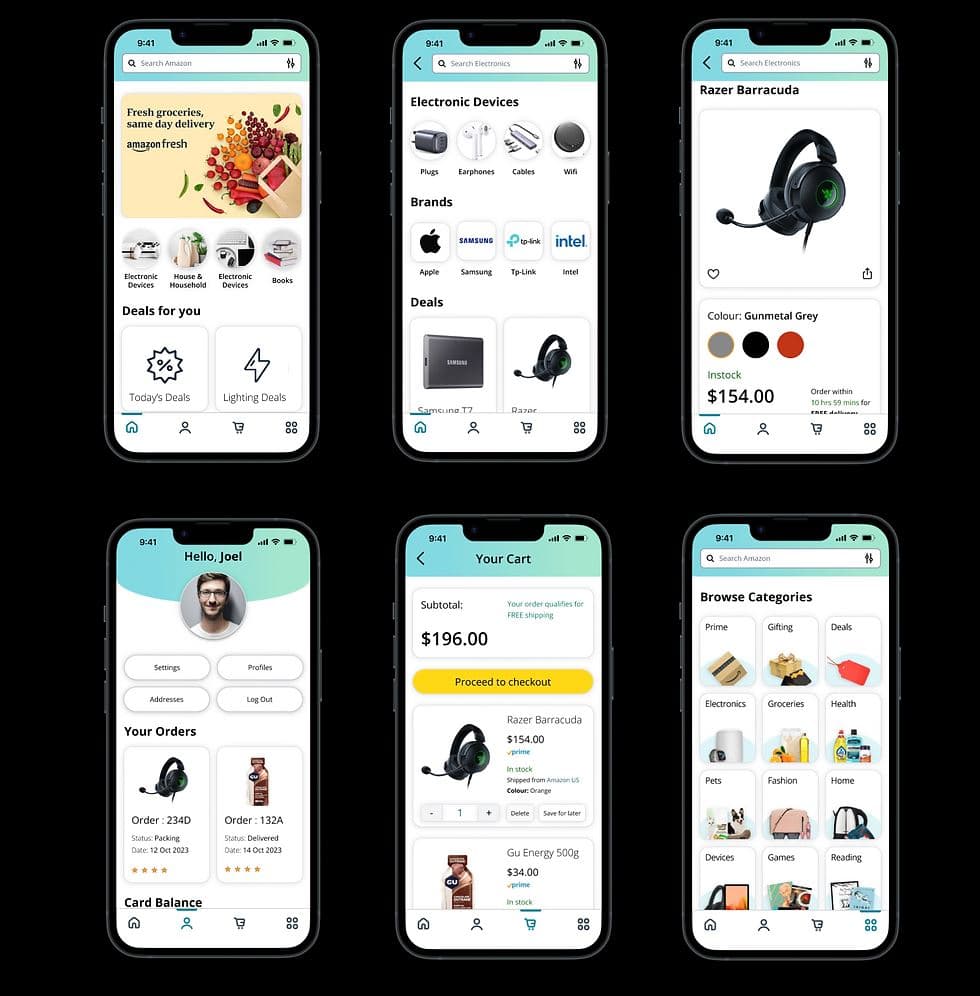 Amazon Redesign project image