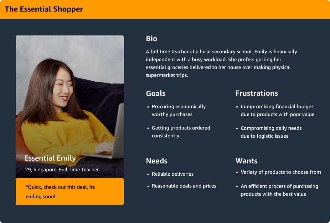 Amazon Redesign project image