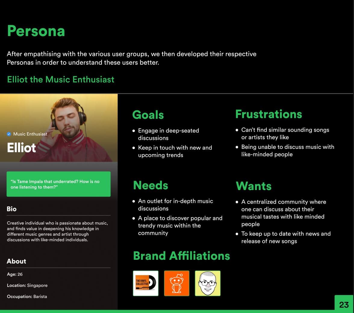 Spotify Social project image